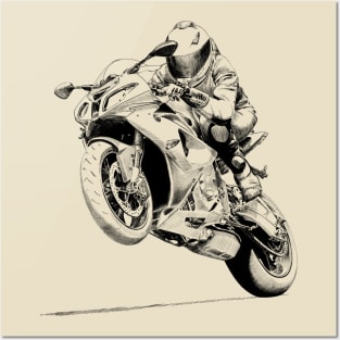 Motorcycle Posters and Art